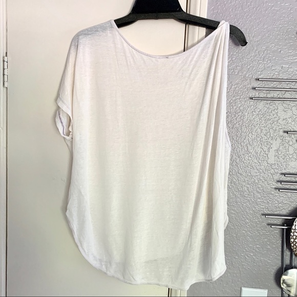 Free People Pluto twist 1 shoulder top S lavender - Picture 7 of 8